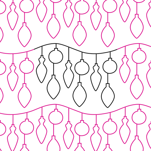 Vintage Ornaments Wave